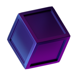 A Cube Purple